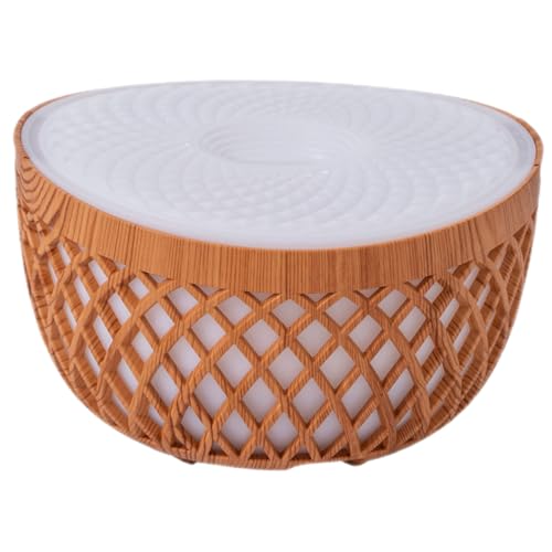 Difusor aromático eléctrico mini inalámbrico madera