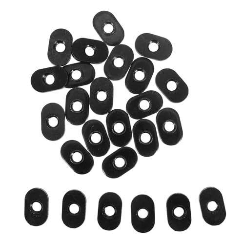 DECHOUS 25pcs Simple Nut -Slot Nut and Bolt T Slot Drop-in Bolts T-nut for Track T-Nuts Fasteners Extruded Metal Hardware T-nut Connector Screws Hardware