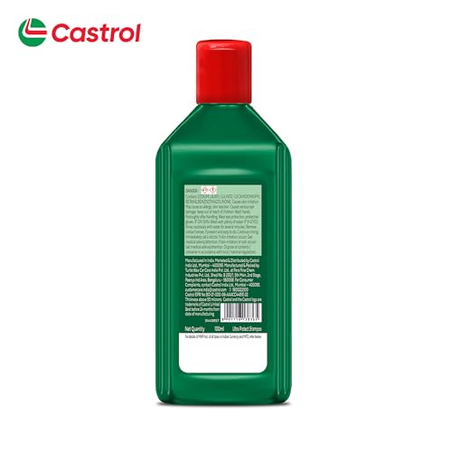Image of Castrol Ultra Protect Car /Bike Shampoo (100 ml) | pH-Balanced Wash with Carnauba Wax | Deep Clean, Rich Foaming, Streak-Free Shine | Safe on Paint & Coatings | Water-Repellent Finish