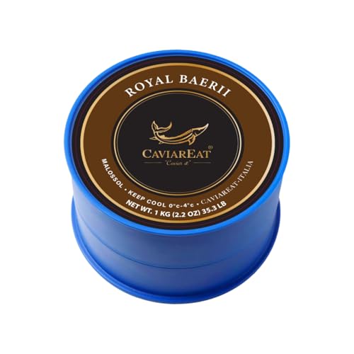 Caviareat Caviar Royal Baerii 1 Kg, Caviar Esturiòn Malossol