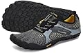 SAGUARO Scarpe Barefoot Minimaliste Uomo Donna Scarpe Multisport per Corsa/Allenamento/Trekking/Trail Running/Palestra - Morbido Comode e Leggere, Metallo Nero, 42 EU