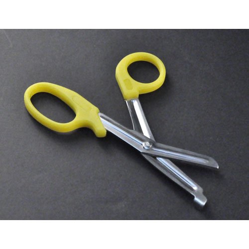Yellow 7" Bandage Scissors, EMT Scissors, EMT Shears