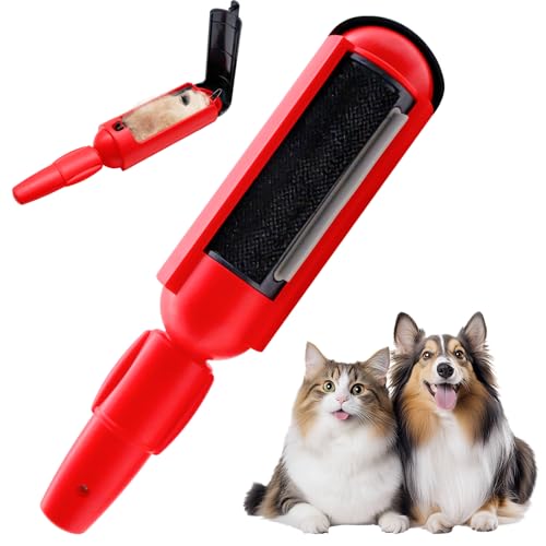 Rouleau Poils Animaux Réutilisable, Brosse Anti Poils pour Canapé, Tapis, Literie, Meubles, Nettoyage Mécanique Facile