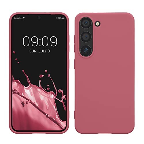 kwmobile Hülle kompatibel mit Samsung Galaxy S23 Hülle - TPU Silikon S23 Handyhülle - Case stoßabsorbierend flexibel - K...