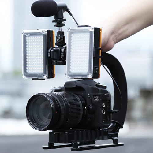 Poignée de stabilisateur de caméra, stabilisateur portatif d'action vidéo – vue 2