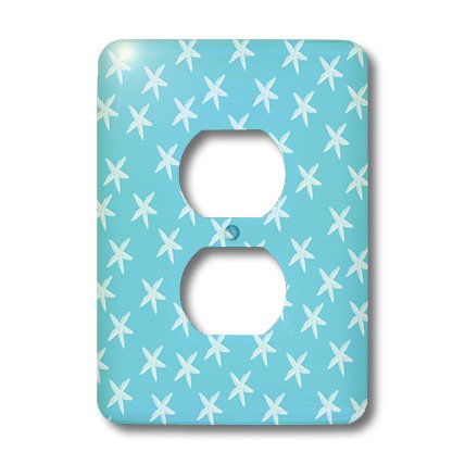 Placa enchufe Little Starfish oculta imperfecciones 3