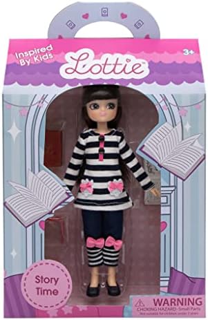 Lottie Story Time Doll | Toys for Girls and Boys | Muñeca | Gifts for 3 4 5 6 7 8 Year Old | Small 7.5 inch