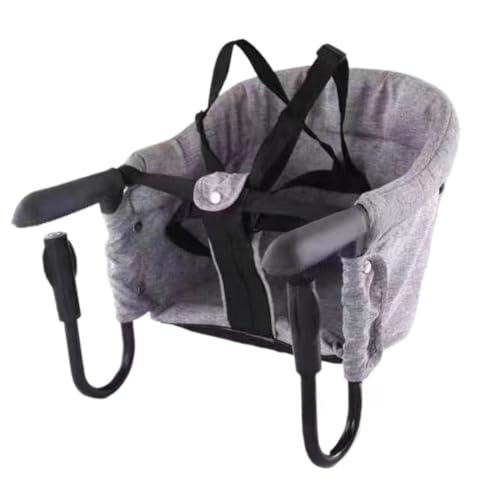 Jirrtco ベビーチェア 折りたたみ テーブルチェア チェア ベビー 赤ちゃん ベビーテーブルチェア 子供テーブルチェア 食事用ベビーチェア 折り畳み携帯ベビーシート 子供お食事椅子 チェア ローチェア (グレー)