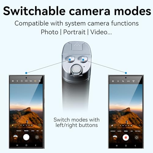 Support de poignée de smartphone avec télécommande perche selfie compatible iPhone TELESIN - 4