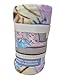 Theonoi Kuscheldecke Mikrofaserdecke Kinder Fleecedecke Decke Wohndecke Fleece kuschelig weich –Geschenk (Frozen)