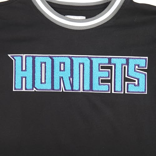Camiseta clásica de Chenilla NBA de algodón que no pierde la forma manga corta S 2