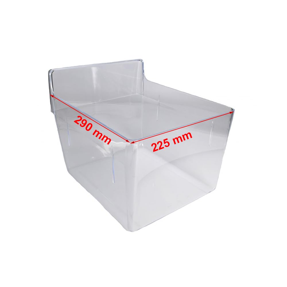 Cassetto Verdura 230 x 290 x 225 mm Compatibile Per Frigorifero Congelatore Whirlpool Electrolux Aeg Ed Ulteriori