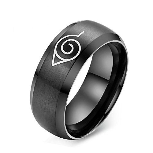 Asma Jewel House Black Metal Ring for Men