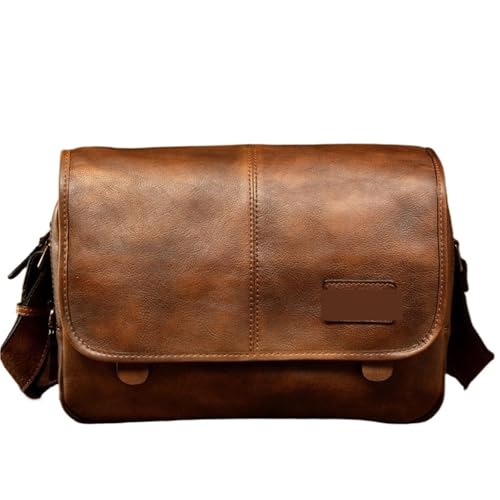 Sac messager en cuir spacieux pour en finir avec les poches pleines