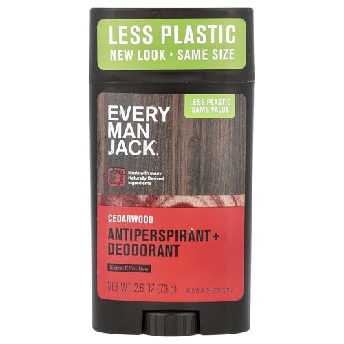 Antitranspirante Every Man Jack Cedarwood 2.6 oz miniatura 1