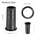 MECCANIXITY 3Pcs 35x80mm/1.4 x 3.1 Inch Speaker Port Tube Subwoofer Bass Box Tube Bass Woofer Box Speaker Box Bass Air Port for DJ/PA Speaker Cabinets