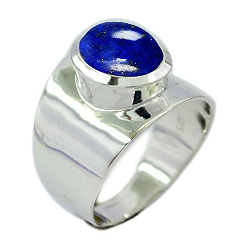 Image of 55Carat Choose Your Color Natural Gemstone Sterling Silver Rings Birsthone Jewelry Handcrafted Sizes 5-13