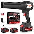 Leaf Blower Cordless with Battery and Charger, 1000,000 RPM,One-Touch Lock Mode, Lightweight Handheld Design,Blower for Patio Cleaning,car Blowing Water, Blowing Leaves and Dust
