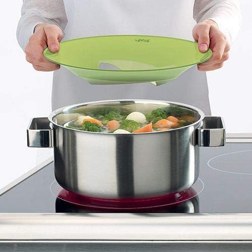 Lékué 27 cm Diameter Non Spill Lid, Pink