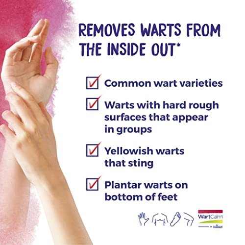 image for Boiron WartCalm for Painless Wart Removal on Hands, Knees, Plantar (Fe