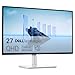Dell 27 Plus Monitor - S2725DSM, QHD (2560x1440), 144Hz, IPS, 1ms MPRT, AMD FreeSync, 99% sRGB, Höhenverstellbar, Eingebaute Lautsprecher, DisplayPort, HDMI, 3 Jahre Garantie, Weiß