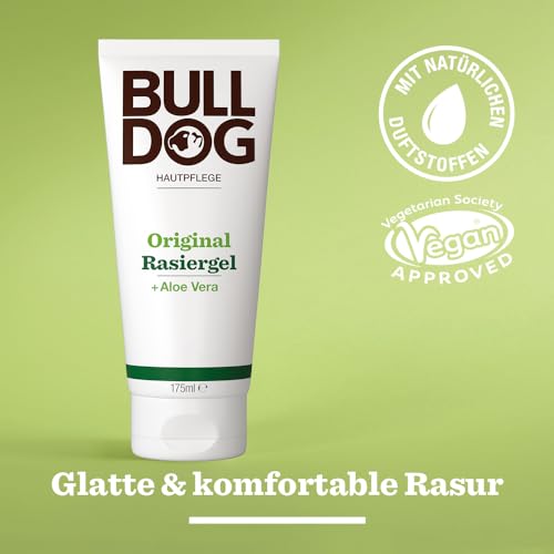 BULLDOG - Nassrasur für Männer | Original Rasiercreme | Für eine glatte & gründliche Rasur | 175ml 2