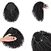 Afro Puff Drawstring Ponytail Human Hair Bun For Black Women 150% Density 10A Brazilian Virgin Human Hair Afro Kinky Curly Clip In Ponytail Extension Human Hair Pieces 150g (22, afro ponytail)
