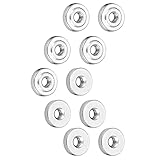 Aumotop Premium Carbon Steel Knurled Thumb Nuts Set for Fastening Parts M8 M10 for Industrial Use (M3(10pcs))