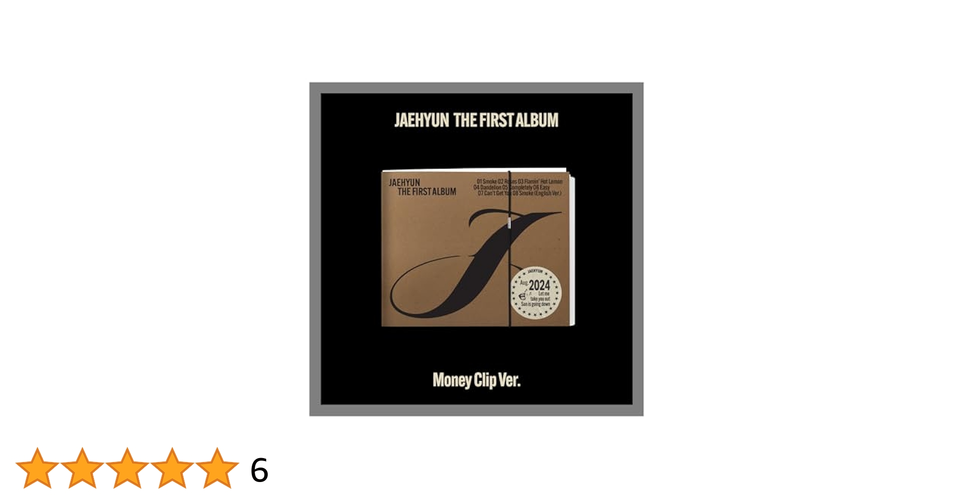 Amazon.com: NCT Jaehyun J 1st Album with Tracking (Money