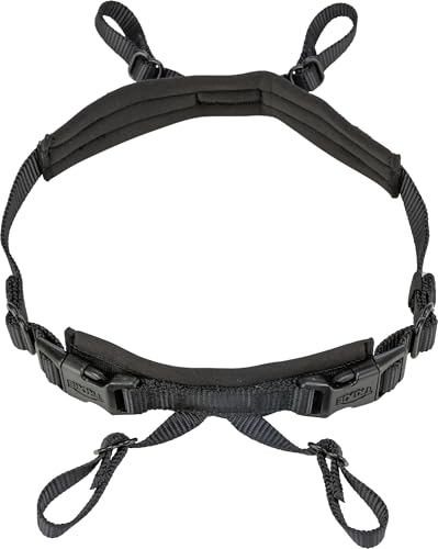 Panik-Adapter Stay für Geschirre, S–M: 38–57 cm/15 mm, schwarz