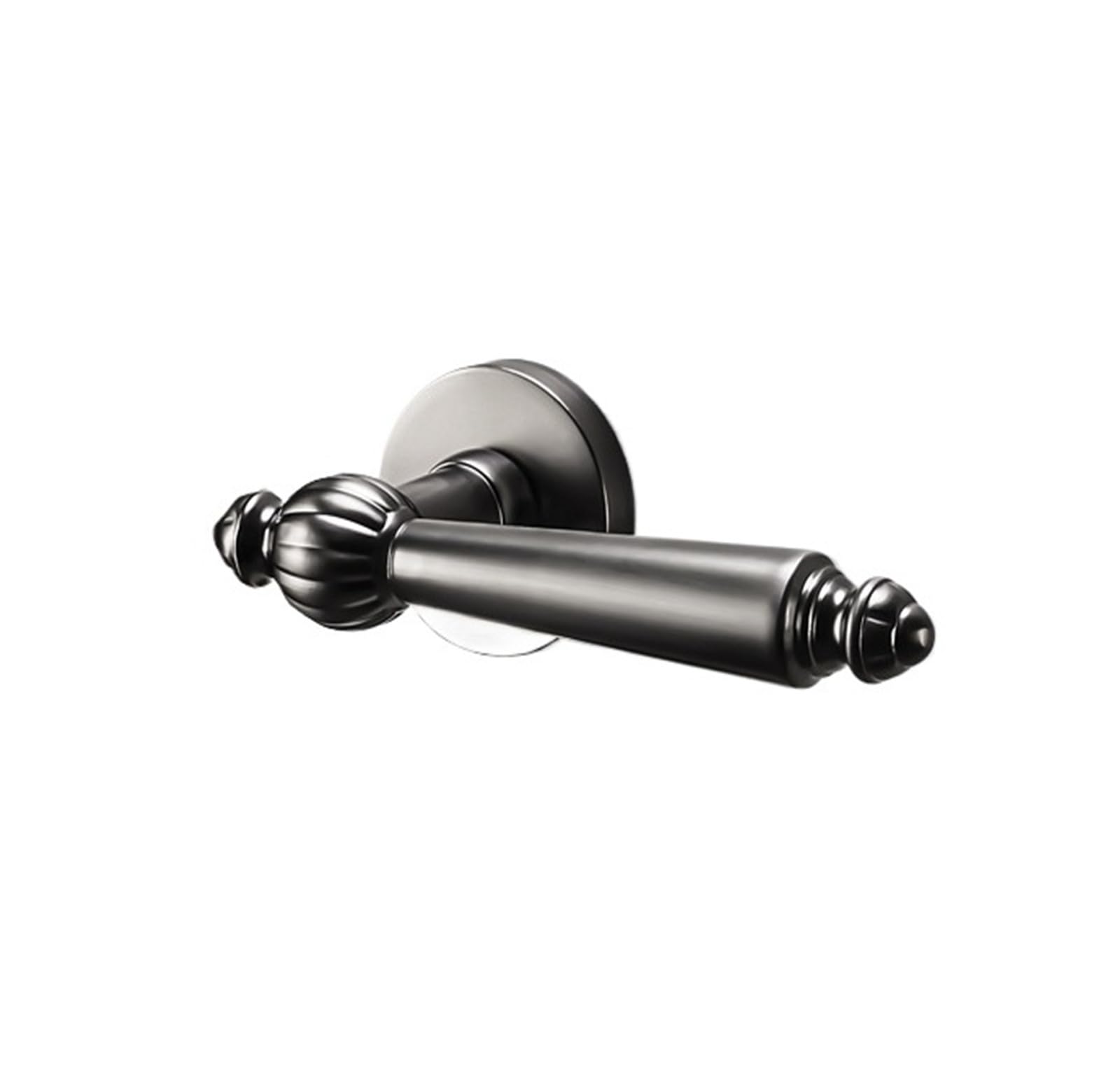 OPTEPYOE French Style Interior Wooden Door Split Lock Silent Handle(Grey)