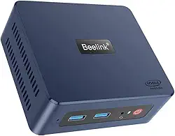 Bliksem Mini Pc Mini S 128gb Ssd 8gb Ram Processador Intel Celeron N5095 Sistema Operacional Windows 11 Wi-Fi e Bluetooth 4.0 Porta Hdmi Resolução 4k Hd Computador de Mesa Escritório/No Brasil