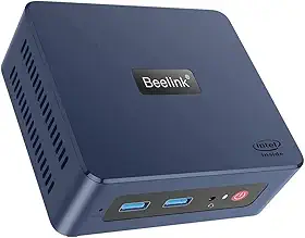 Bliksem Mini Pc Mini S 128gb Ssd 8gb Ram Processador Intel Celeron N5095 Sistema Operacional Windows 11 Wi-Fi e Bluetooth 4.0 Porta Hdmi Resolução 4k Hd Computador de Mesa Escritório/No Brasil