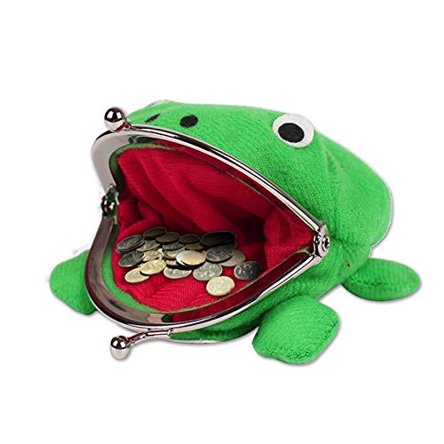 Frog Wallet Cosplay Handtasche aus Plüsch, Grün, Bandeau Konoha Rebellion Uchiha Itachi