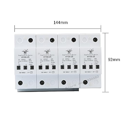 Protector contra sobretensiones doméstico de 4 polos para tormentas 2