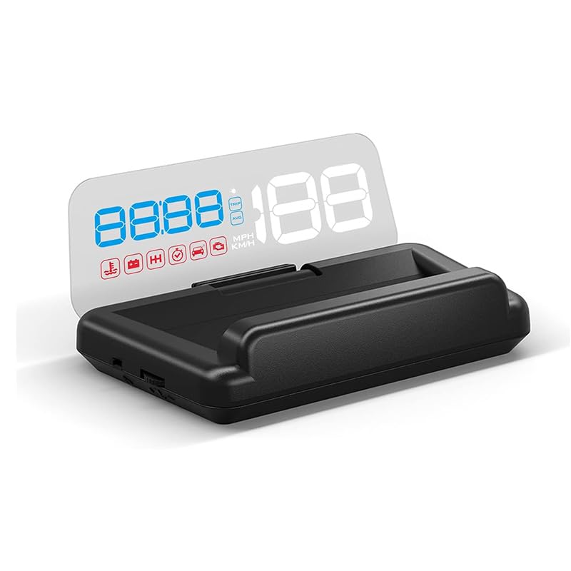 YOFAB Heads Up Display Car for Alfa Romeo Brera 2010–2010, Car Digital Speedometer, Multi-functional Display, Plug & Play Car HUD Heads up Display Gauges for Cars, Trucks, SUVs