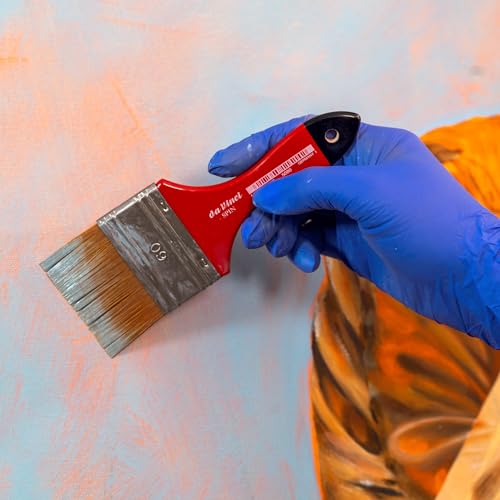 Image of da Vinci Watercolor Series 5080 Size 20 - CosmoTop Spin Ultimate Wash Synthetic with Red Handle - 20mm Width - Made in Germany