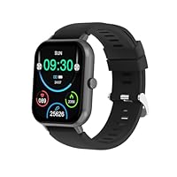 SmartWatch, relogio smartwatch feminino com 1.83" Ecrã tátil, à prova d'água IP68, Recebimento de Notificações, relogio smartwatch masculino com 100+ Modos Esportivos Faz e Recebe Ligações (preto)