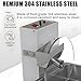 ErShangMao 2026 Pro Chocolate Melting & Tempering Machine: 8kg/12kg Wheel Mixer with Auto-Stirring for Glossy Finish,Auto-Mixing & Dual Controls for Shops, Bakeries & Home Use 8KG