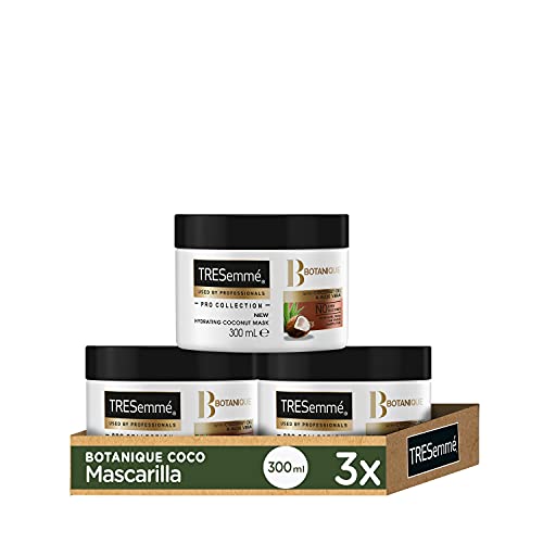 TRESemmé Mascarilla Botanique Coco Nutre y Fortalece 300 ml - Pack de 3