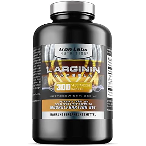 L-Arginin Kapseln - 2600 mg L-Arginin Cover