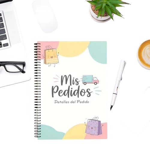 Cuaderno De Registro De Pedidos De Venta   Bilingüe Español Inglés, Diseño 163G, Diario De Seguimiento De Pedidos De Compra, Herramienta De Registro De Restaurantes Organizados | Cohordes