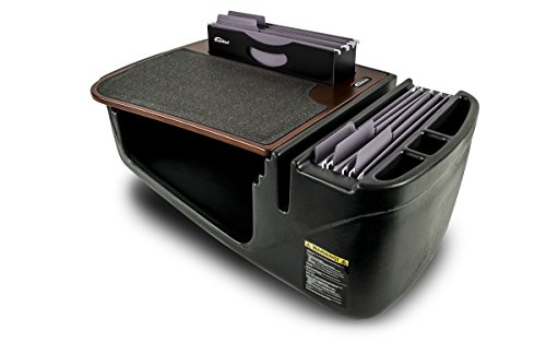 AutoExec AUE25050 Efficiency FileMaster Car Desk Mahogany Finish