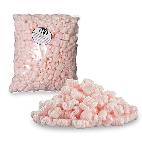 Pink Anti-Static Recyclable Eps Packing Peanuts Great For Cushioning Fragile Items By Mt Products (Approximately 0.60 Cubic Foot) #TOP9