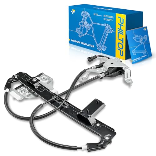 Image of PHILTOP 748-228 Power Window Regulator w /Motor Rear Left Driver Side