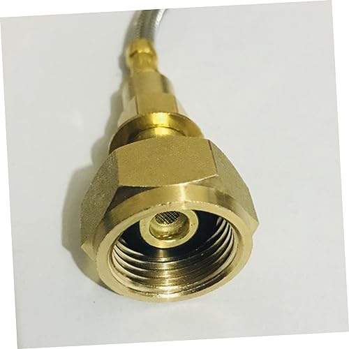 Totority Outdoor Gas Tank Inflation Valve for Camping Stoves Adapter for Safe Inflation of Flat Gas Canisters Compatible Gas Stove Tool4