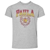 500 LEVEL Paula Badosa Tennis Country Flag Toddler Shirt (Heather Gray, 3T)