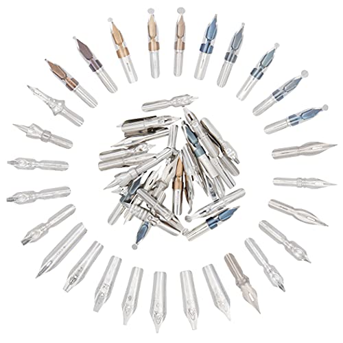 Gullor 33 Calligraphy Nibs For Dip Pens, Calligraphy Pen Nibs, Dip Pen Nibs #TOP2