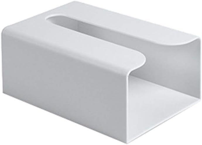 Colorido Kitchen Paper Storage Box Wall-Mounted Desk Toilet Tissue Holder Organiser Container for Home Decor Grey