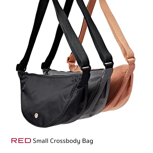 Red by Kiss Cross Body Bag, Durable Water-Resistant Fabric, Lightweight Daily Bag, Adjustable Straps & Inner Pocket (Regular, Gray)4